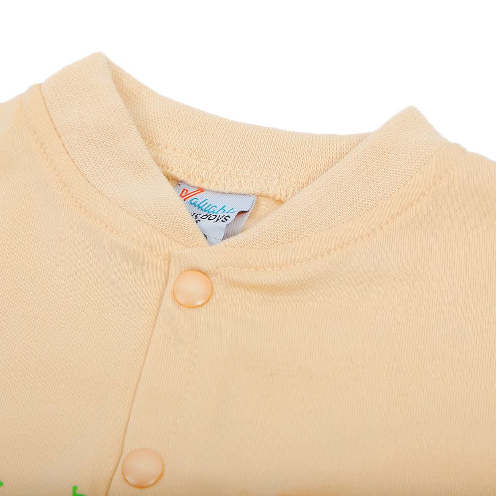 Newborn Boys Full Sleeves 2pcs Suit - Fawn, Newborn Boys Sets & Suits, Chase Value, Chase Value