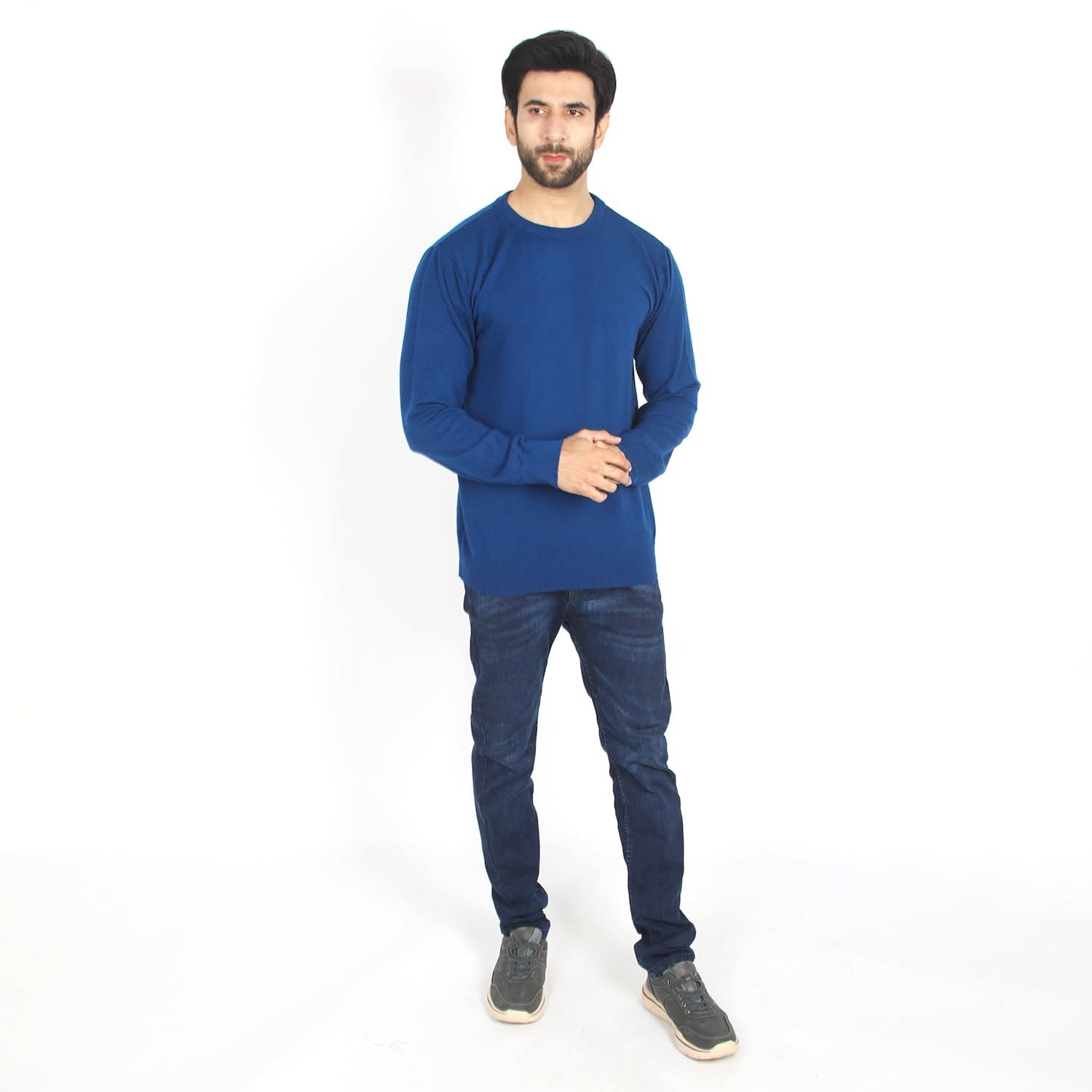 Eminent Men's Full Sleeves Sweaters - Royal Blue, Men's Sweater & Sweat Shirts, Eminent, Chase Value