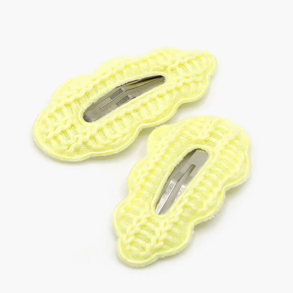 Women's Hair Pin Tik Tik Pack of 2 - Yellow, Women Hair & Head Jewellery, Chase Value, Chase Value