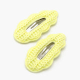 Women's Hair Pin Tik Tik Pack of 2 - Yellow, Women Hair & Head Jewellery, Chase Value, Chase Value