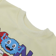 Boys Full Sleeves SweatShirt - Lemon