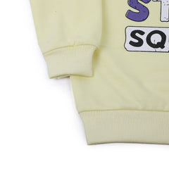 Boys Full Sleeves SweatShirt - Lemon