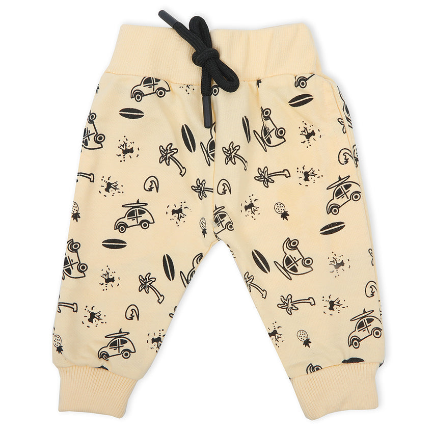 Newborn Boys Trouser - Fawn