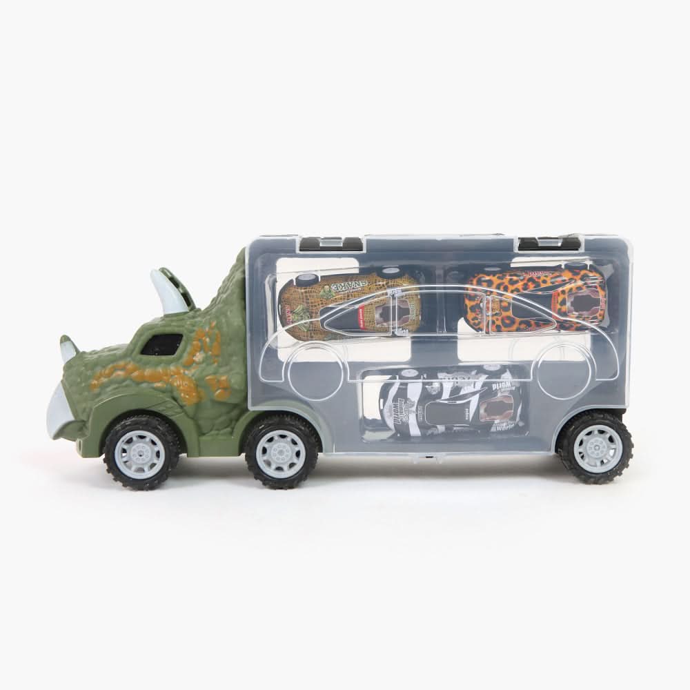 Dinosaur Carrier Set With Car - 15-6, Non-Remote Control, Chase Value, Chase Value