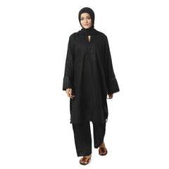 Women's Fancy 2Pcs Suit - Black