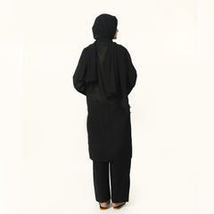 Women's Fancy 2Pcs Suit - Black