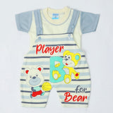 Newborn Boys Romper - Steel Blue, Newborn Boys Rompers, Chase Value, Chase Value
