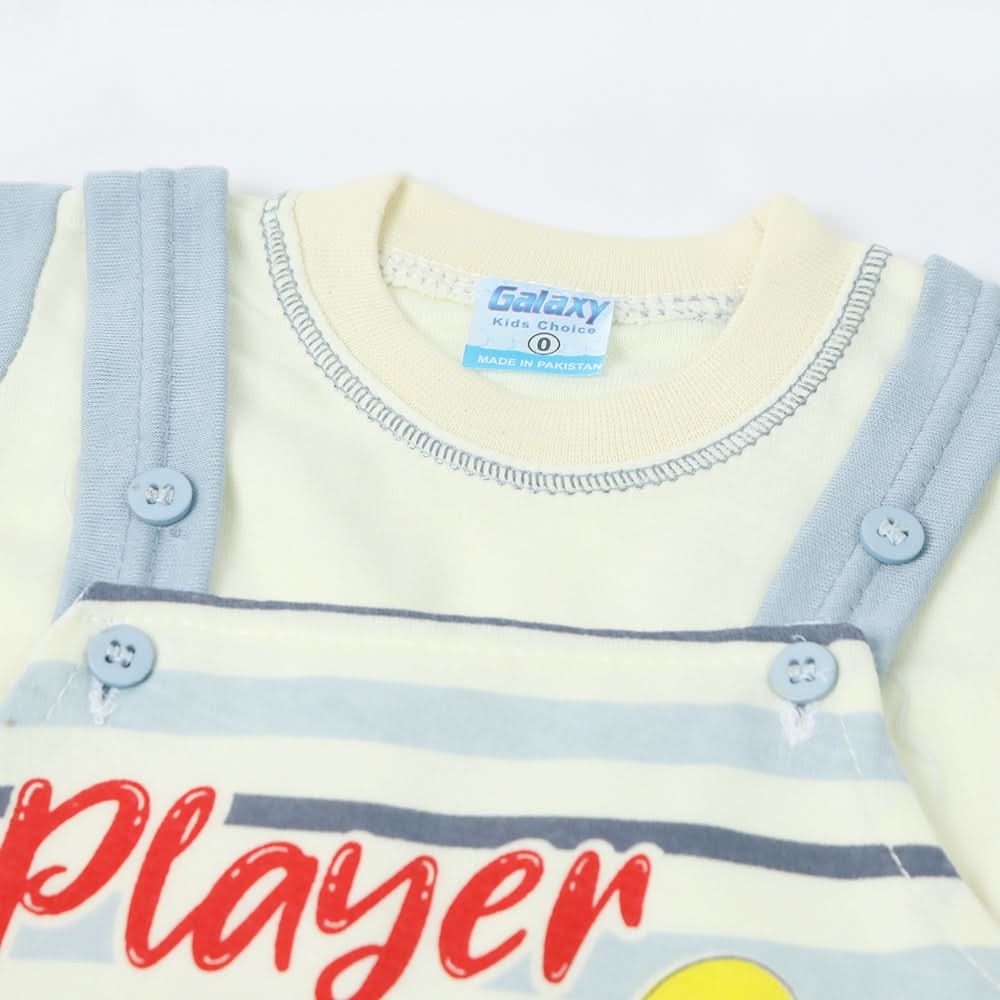 Newborn Boys Romper - Steel Blue, Newborn Boys Rompers, Chase Value, Chase Value