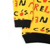 Girls Full Sleeves Hoodie T-Shirt - Yellow, Girls Hoodies & Sweat Shirts, Chase Value, Chase Value