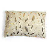 Gold Fur Leaf  -  Pillow, Cushions & Pillows, Chase Value, Chase Value