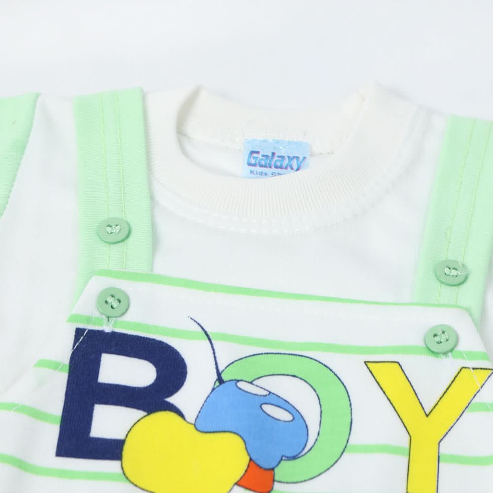 Newborn Boys Romper - Green, Newborn Boys Rompers, Chase Value, Chase Value