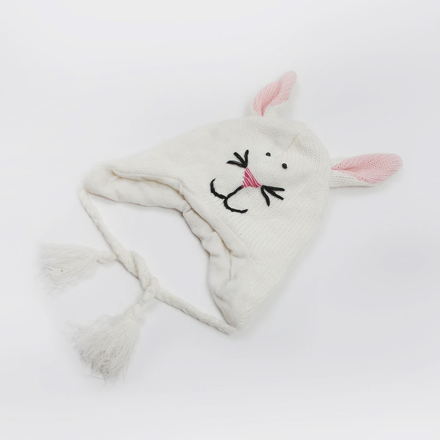 Kids Woolen Cap - Off White, Boys Caps & Gloves, Chase Value, Chase Value