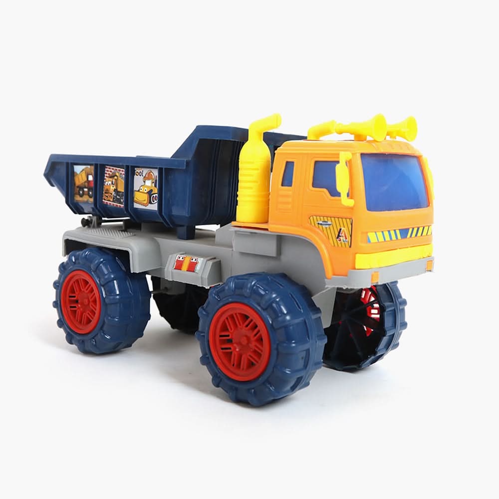 Contruction Dumber Truck - Orange, Non-Remote Control, Chase Value, Chase Value