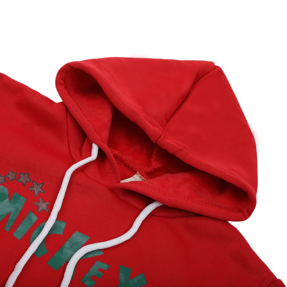 Girls Full Sleeves Hoodie T-Shirt - Red, Girls Hoodies & Sweat Shirts, Chase Value, Chase Value
