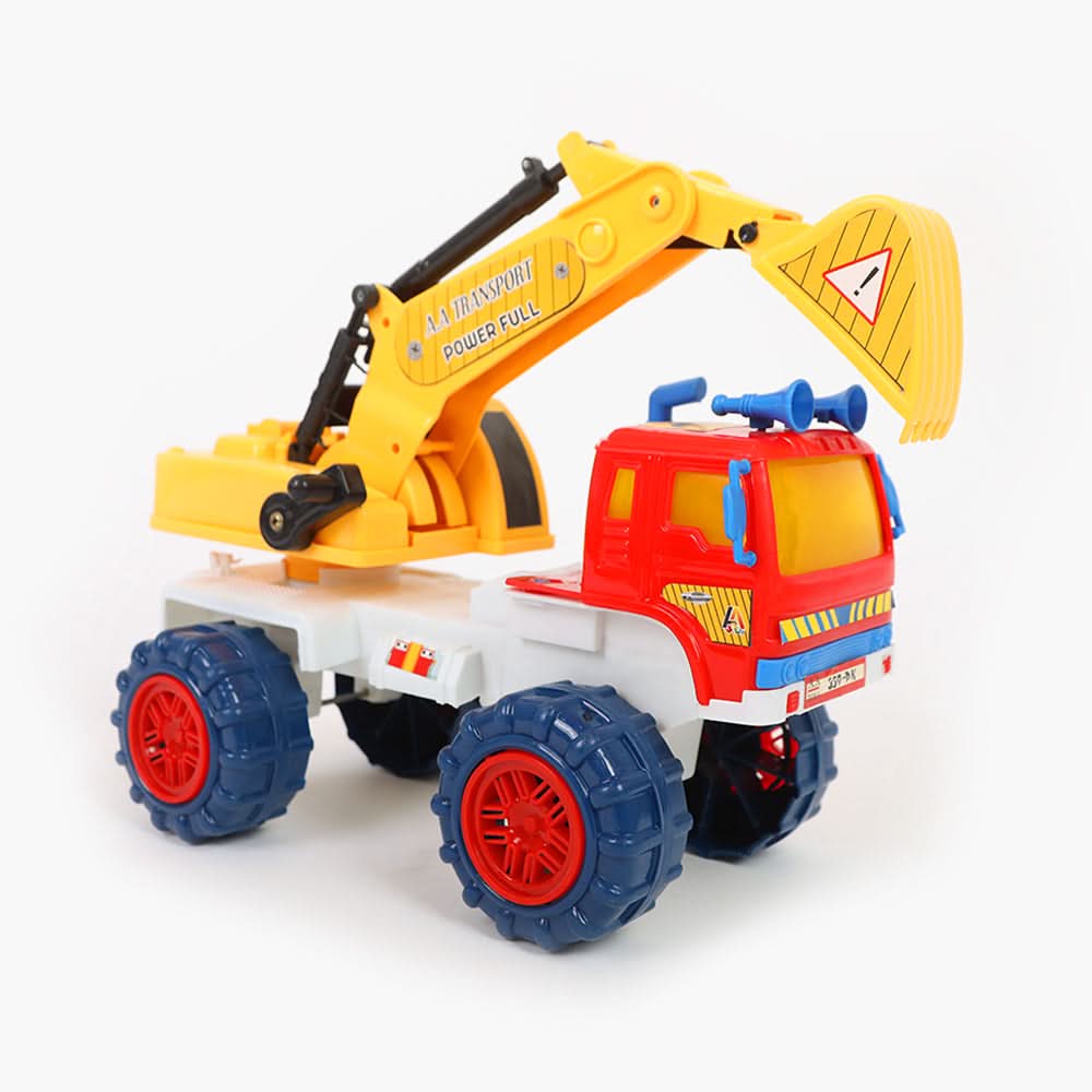 Crane Truck Toy For Kids - Road Development Toys, Non-Remote Control, Chase Value, Chase Value