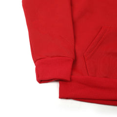 Girls Full Sleeves Hoodie T-Shirt - Red