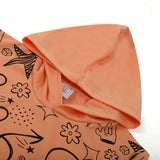 Girls Full Sleeves Hoodie T-Shirt - Peach, Girls Hoodies & Sweat Shirts, Chase Value, Chase Value