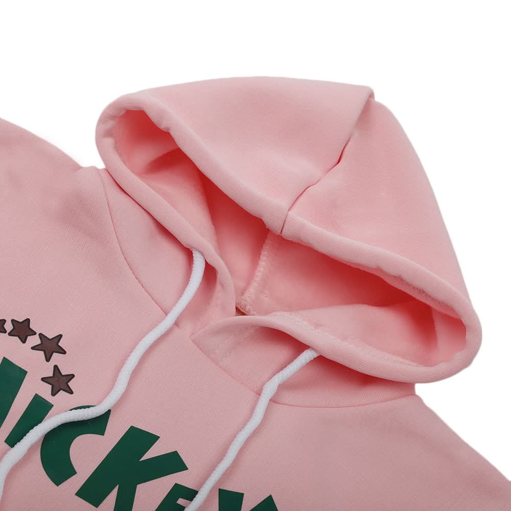 Girls Full Sleeves Hoodie T-Shirt - Baby Pink, Girls Hoodies & Sweat Shirts, Chase Value, Chase Value