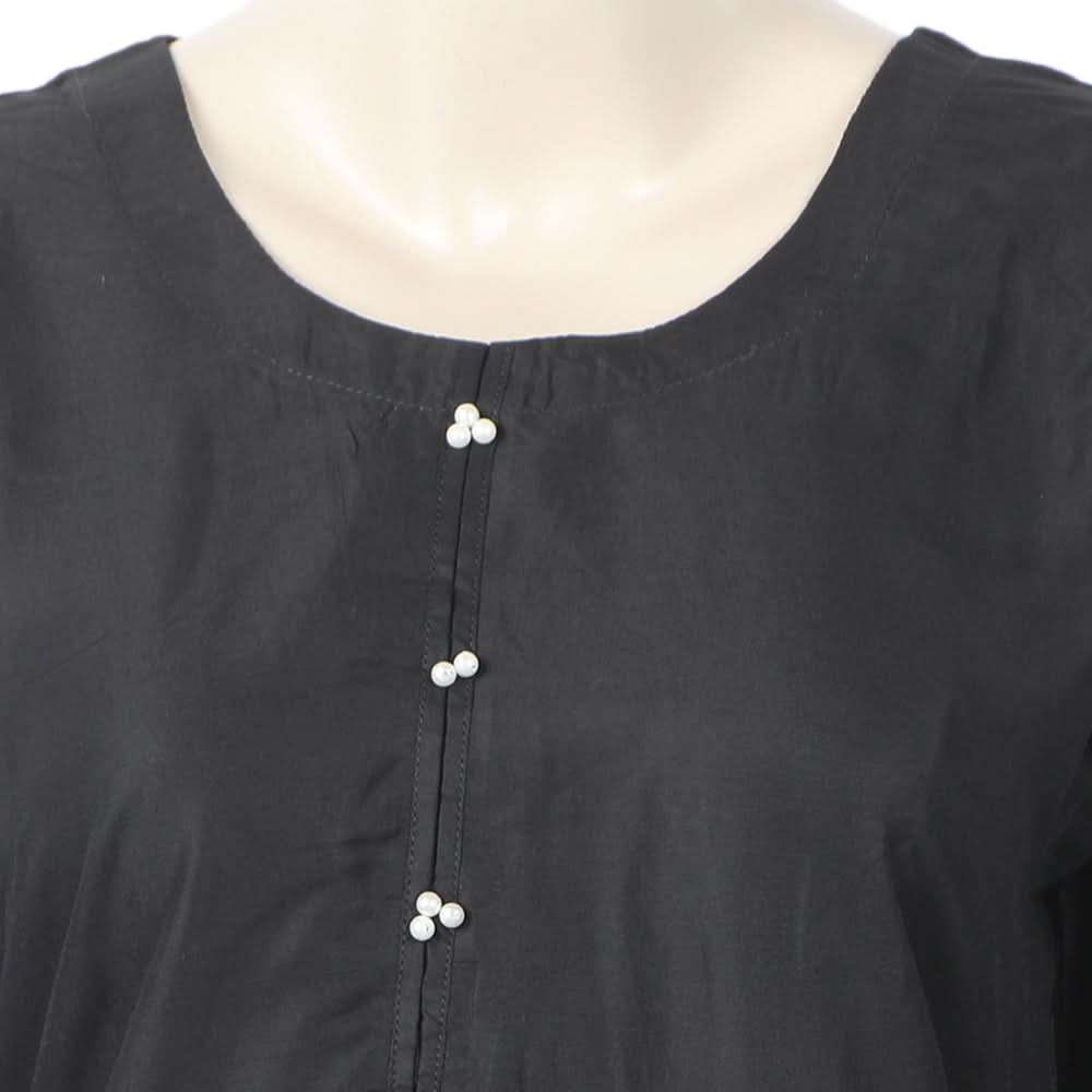 Women's Dyed Solid Co-Ord Set - Black, Women Co-Ord Set, Chase Value, Chase Value