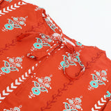 Girls Stitched Shalwar Suit - Rust, Girls Shalwar Kameez, Chase Value, Chase Value