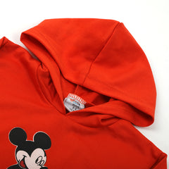 Boys Full Sleeves Hoodie - Orange