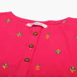 Girls Embroidered Shalwar Suit - Pink, Girls Shalwar Kameez, Chase Value, Chase Value