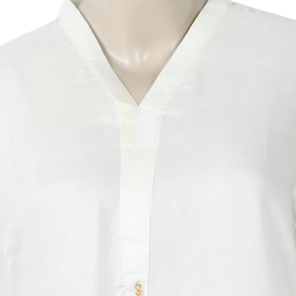 Women's Dyed Solid Co-Ord Set - White, Women Co-Ord Set, Chase Value, Chase Value
