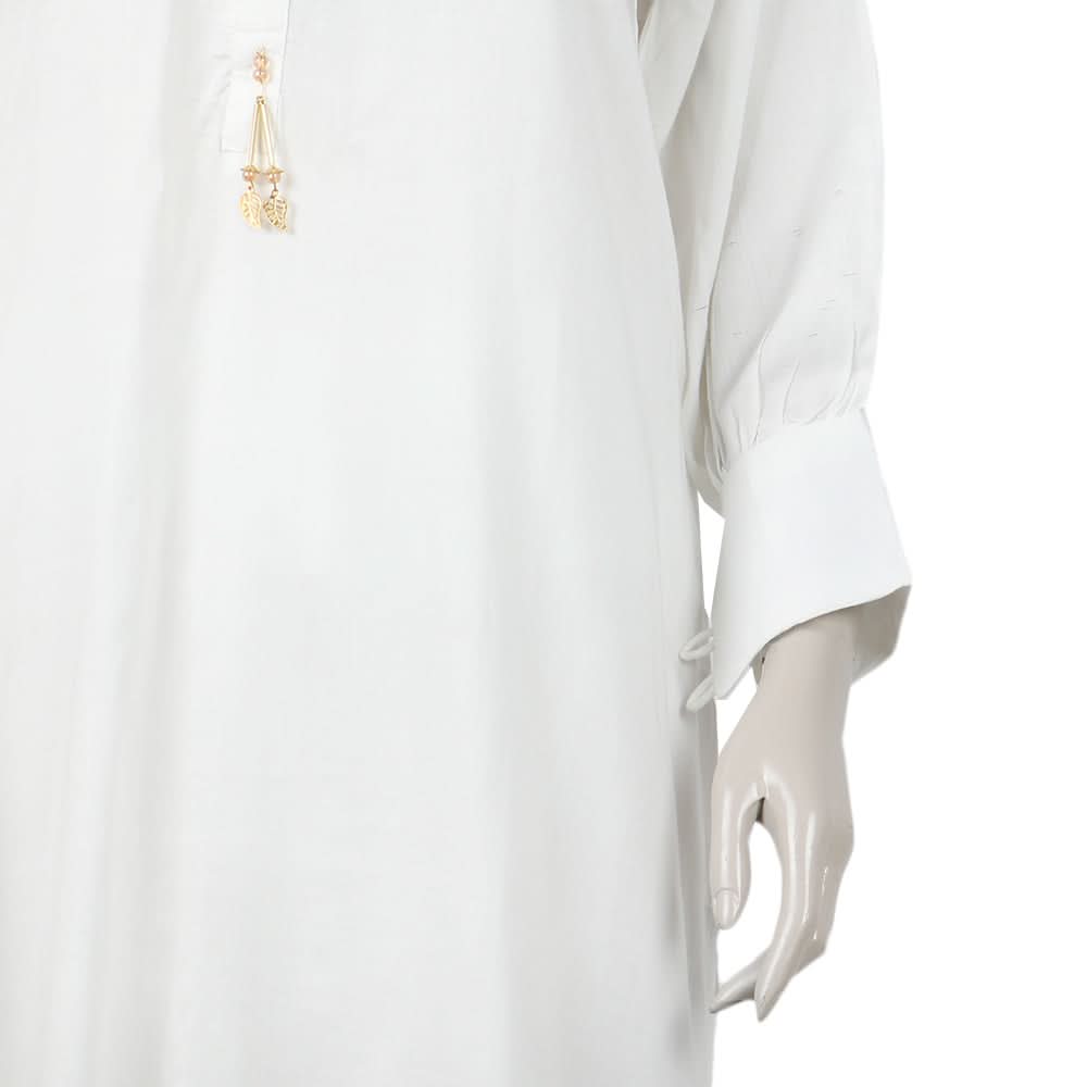 Women's Dyed Solid Co-Ord Set - White, Women Co-Ord Set, Chase Value, Chase Value
