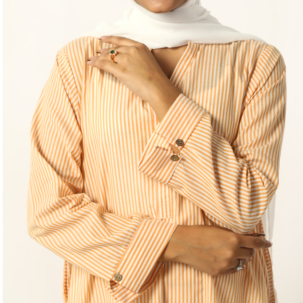 Women's Western Top - Orange, Women T-Shirts & Tops, Chase Value, Chase Value