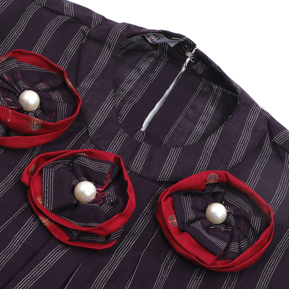 Eminent Girls Fancy Stitched Kurti - Purple, Girls Kurti, Eminent, Chase Value