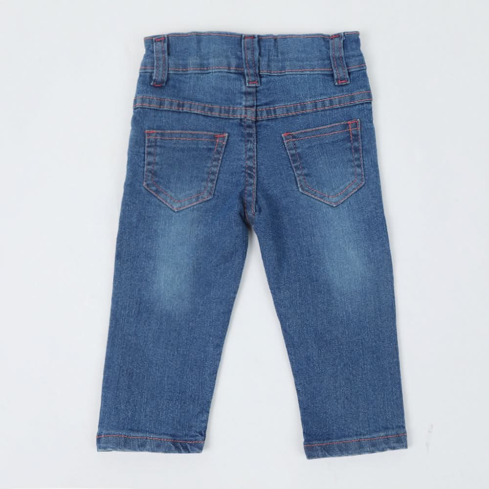 Newborn Girls Denim Pant - Blue, Newborn Girls Shorts Skirts & Pants, Chase Value, Chase Value