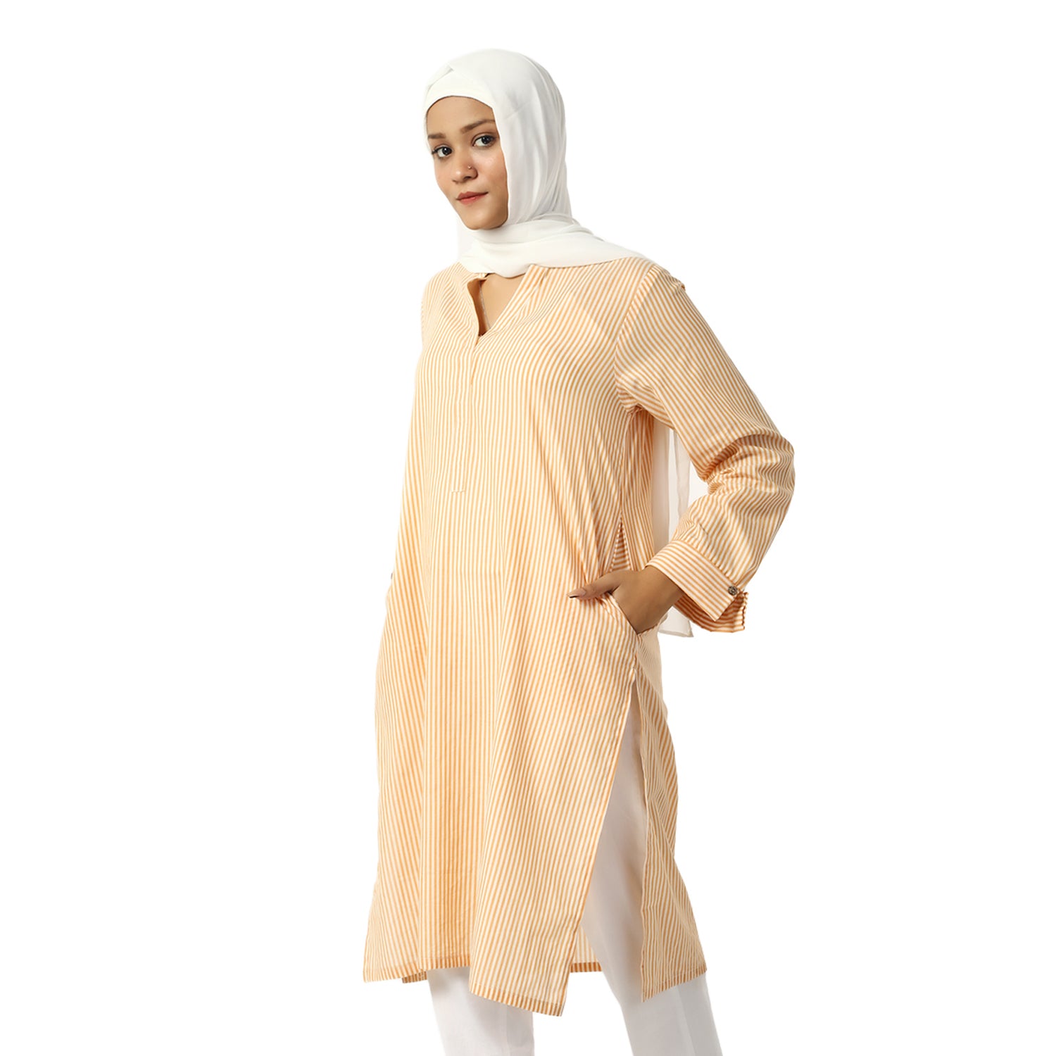 Women's Western Top - Orange, Women T-Shirts & Tops, Chase Value, Chase Value