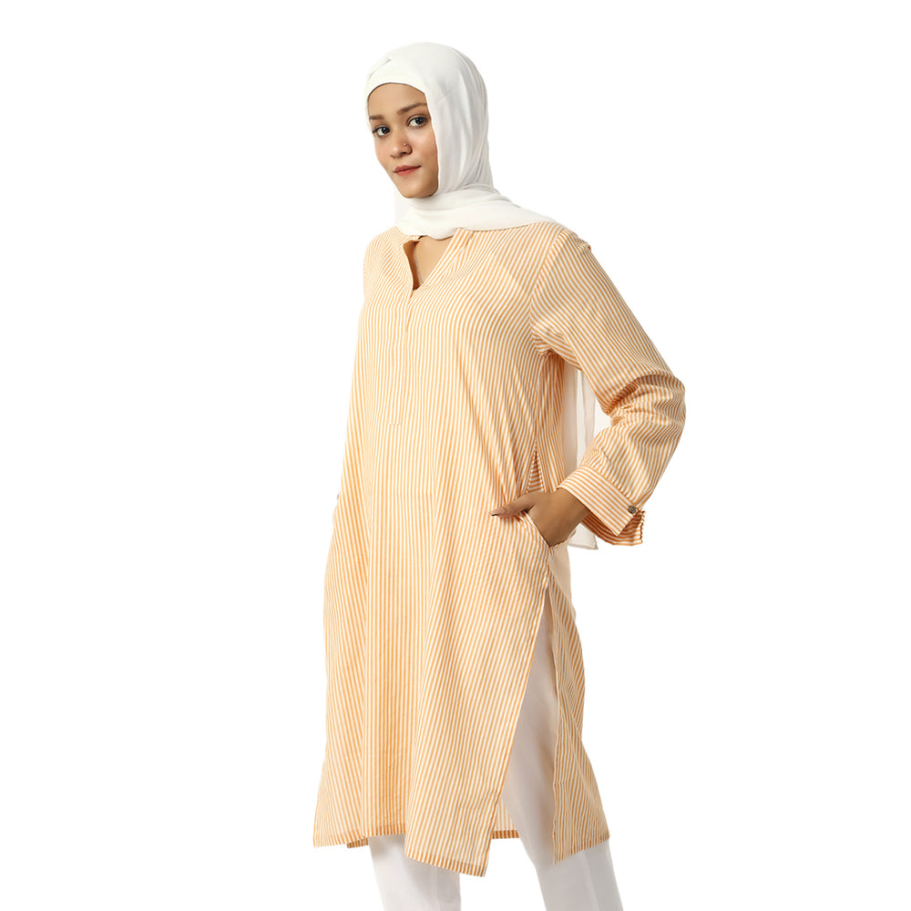 Women's Western Top - Orange, Women T-Shirts & Tops, Chase Value, Chase Value