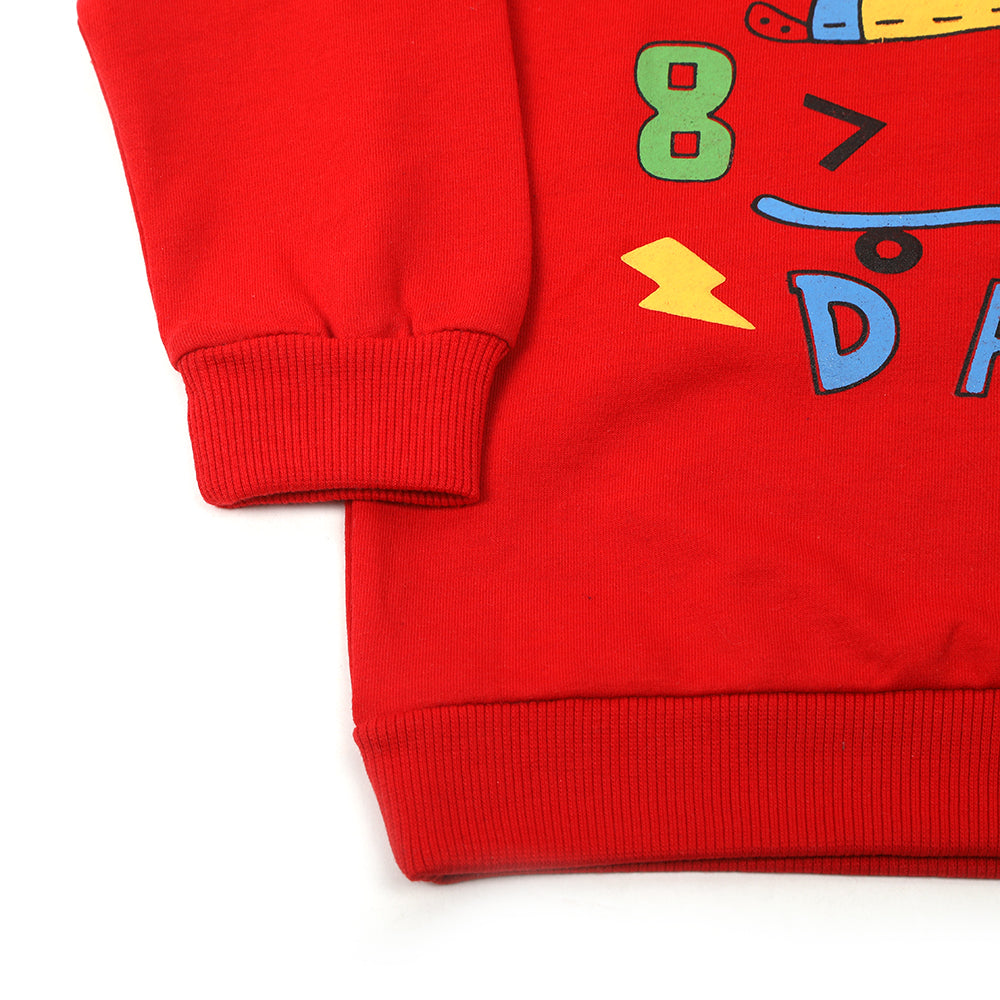 Boys Full Sleeves Hoodie - Red, Boys Hoodies & Sweat Shirts, Chase Value, Chase Value