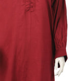 Women's Dyed Solid Co-Ord Set - Maroon, Women Co-Ord Set, Chase Value, Chase Value
