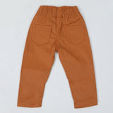 Newborn Girls Cotton Pant - Mustard, Newborn Girls Shorts Skirts & Pants, Chase Value, Chase Value