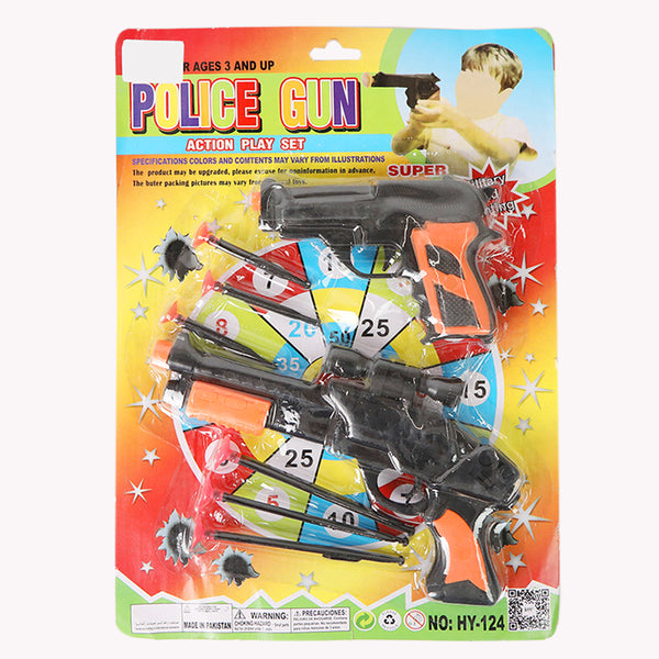 Police Gun Action Play Set, Weapon Toys, Chase Value, Chase Value