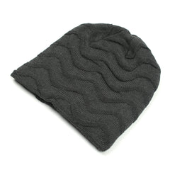 Men's Woolen Cap - Grey