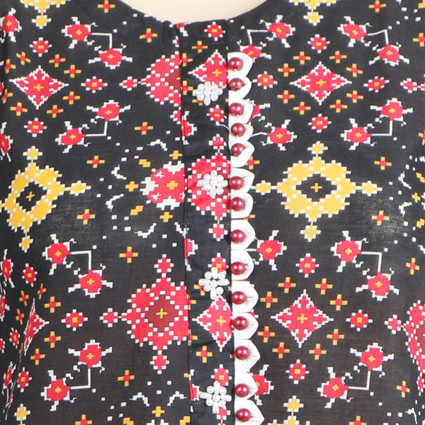 Teen Printed Stitched Co-Ord Set - Multi Color, Girls Shalwar Kameez, Chase Value, Chase Value