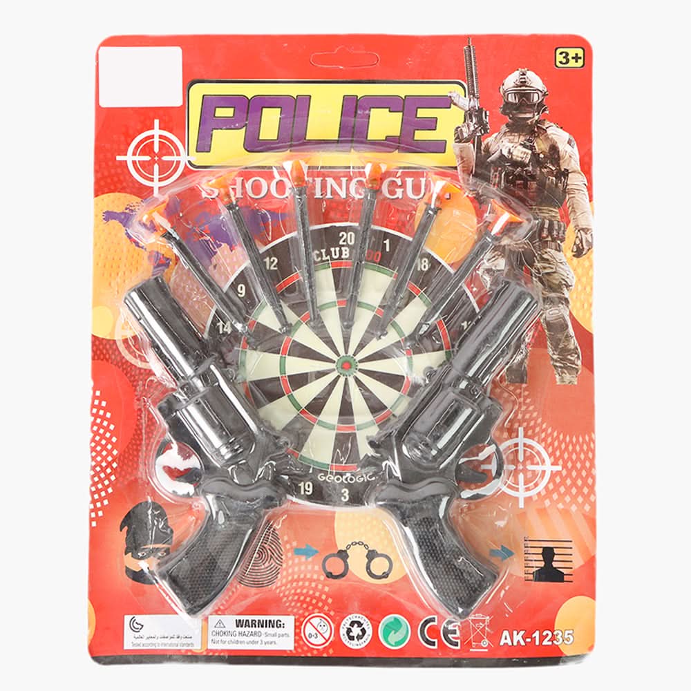 Police Shooting Gun Set, Weapon Toys, Chase Value, Chase Value