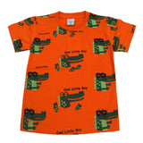 Boys Half Sleeves T-Shirt - Orange, Boys T-Shirts, Chase Value, Chase Value