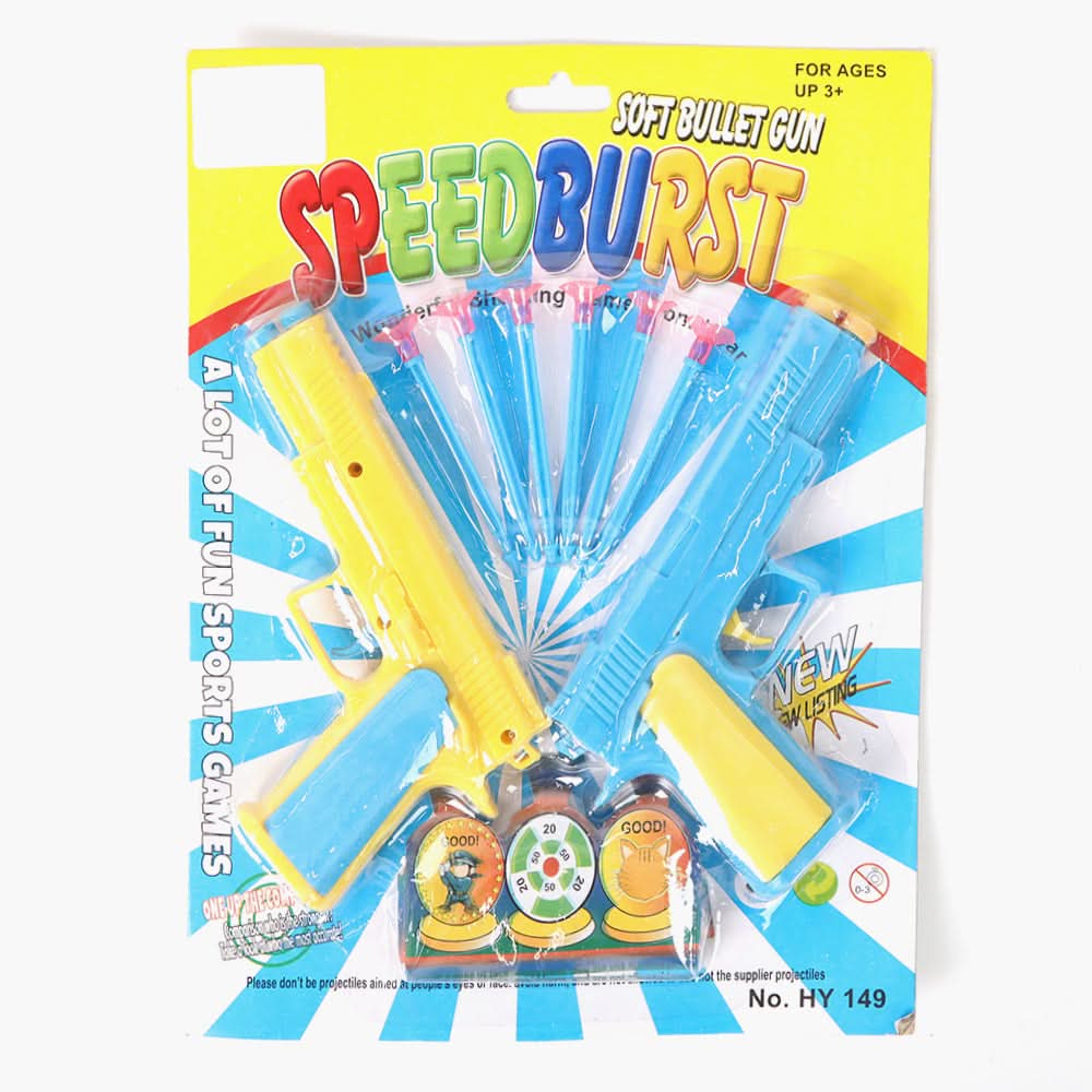 Soft Bullet Double Gun - 192, Weapon Toys, Chase Value, Chase Value