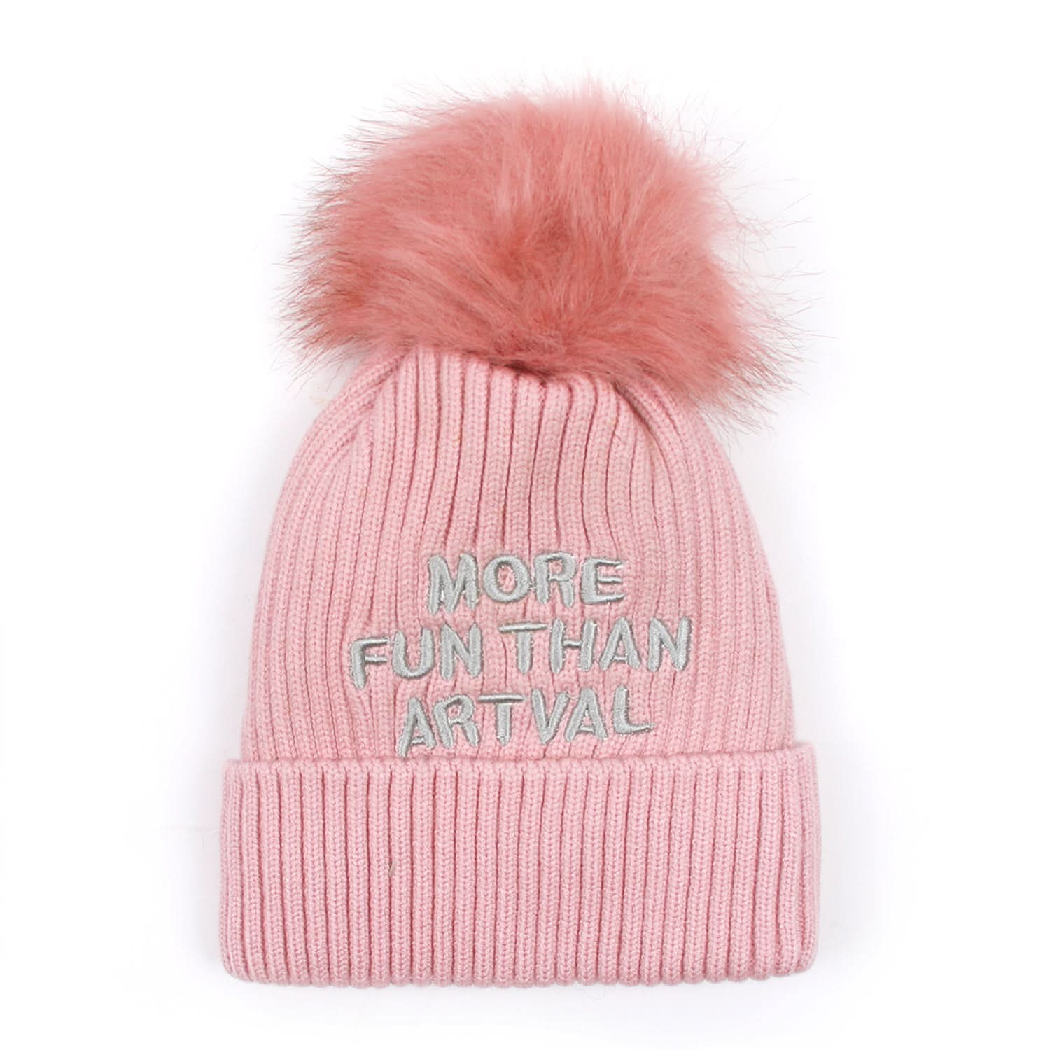 Kids Woolen Cap - Tea Pink, Boys Caps & Gloves, Chase Value, Chase Value