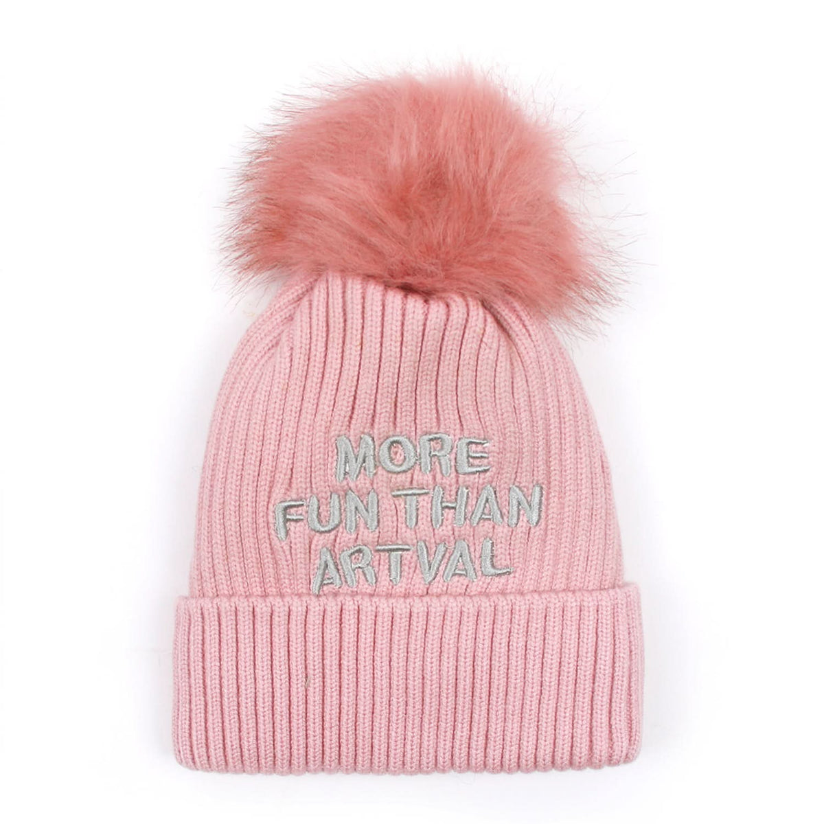 Kids Woolen Cap - Tea Pink, Boys Caps & Gloves, Chase Value, Chase Value