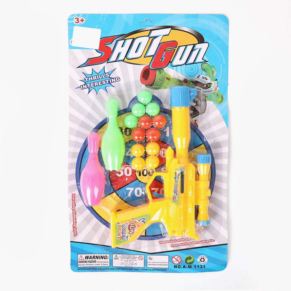 Shoot Gun With Gun Fire Set, Weapon Toys, Chase Value, Chase Value