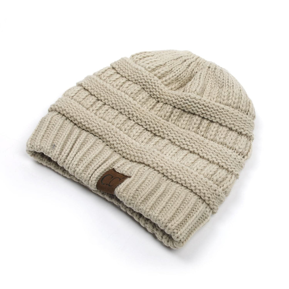 Kids Woolen Cap - Fawn, Boys Caps & Gloves, Chase Value, Chase Value