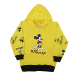 Boys Full Sleeves Hoodie - Yellow, Boys Hoodies & Sweat Shirts, Chase Value, Chase Value