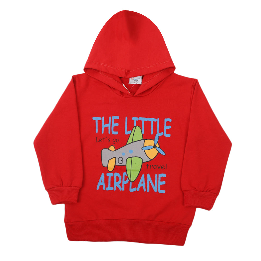 Boys Full Sleeves Hoodie - Red, Boys Hoodies & Sweat Shirts, Chase Value, Chase Value
