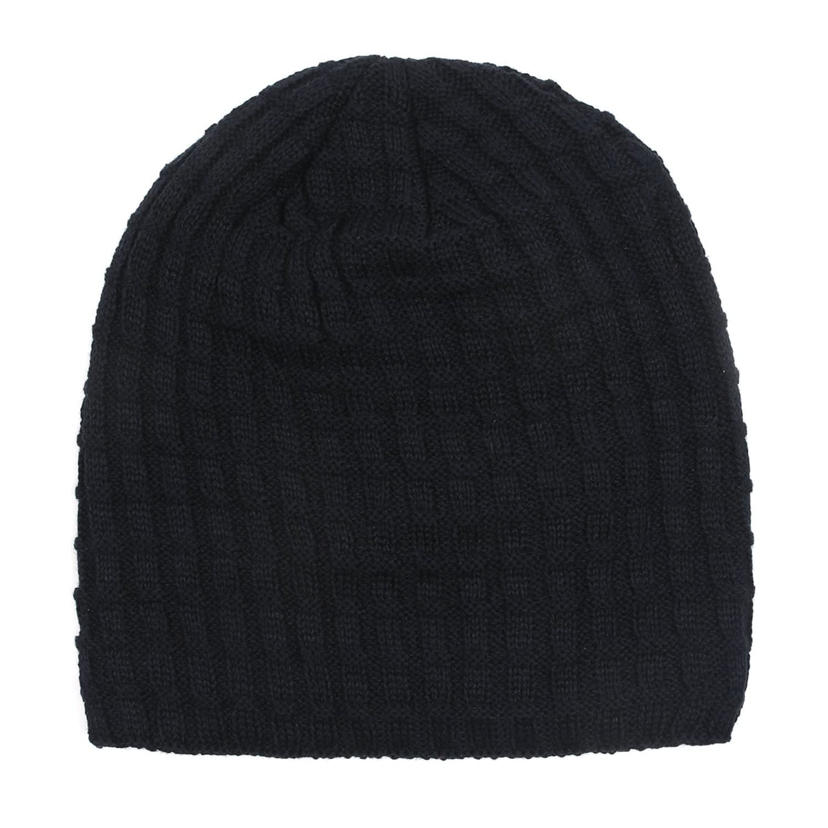 Men's Woolen Cap - Navy Blue, Men's Cap & Other Accessories, Chase Value, Chase Value