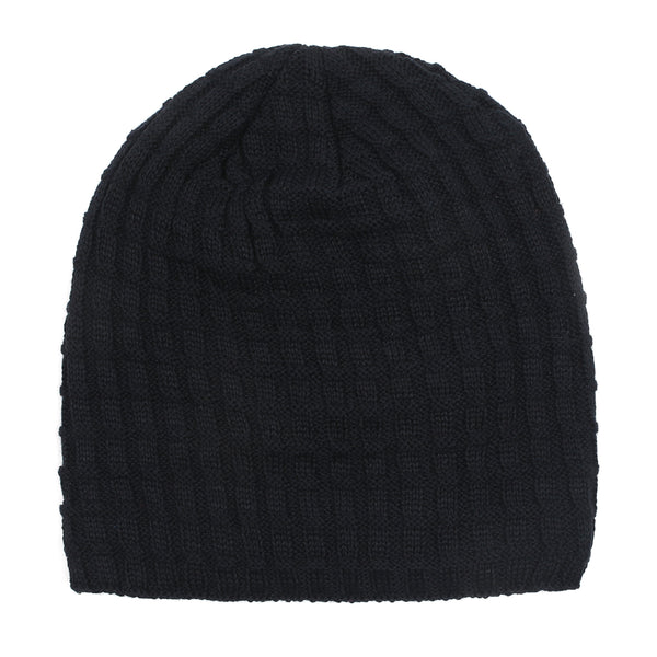 Men's Woolen Cap - Navy Blue